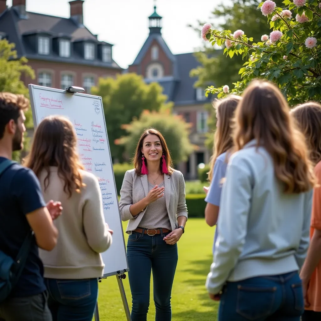 Modern office workspace